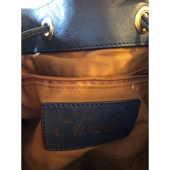 💥💥 SALE Anthropologie leather bucket bag - Picture 5 of 6